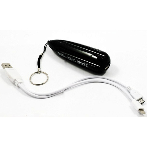 Внешний аккумулятор KS-is Raindrop KS-262Black 2200mAh черный