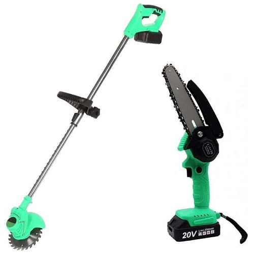 Набор садовых инструментов Zitrek (GreenCut 20, GreenSaw 20 Extra Power) 2 в 1, 2х2.0Ач 082-2020 УЦЕНКА