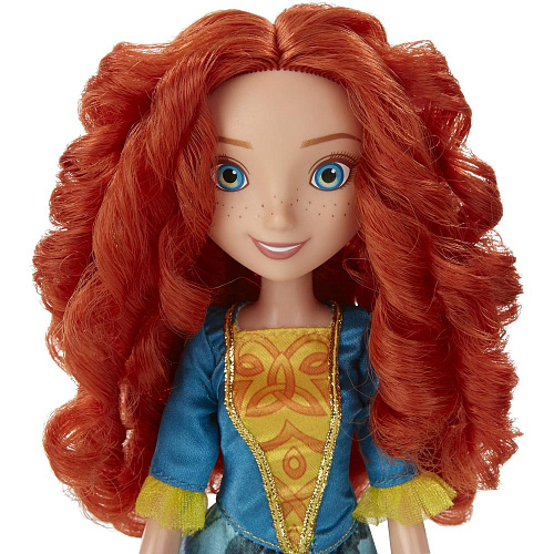 Кукла Hasbro Disney Princess B5295/B5301 Мерида в юбке с проявляющимся принтом