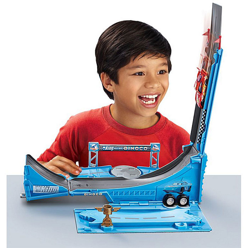 Mattel Cars DHF52 Тачки Трек-трансформер "Супер прыжок"