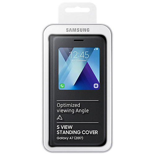 Чехол для Samsung Galaxy A7 (2017) SM-A720F S-View Standing Cover черный