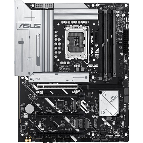 Материнская плата ASUS Prime Z890-P Z890 Soc-1851 4xDDR5, 4xSATA3, RAID, 4хM.2, 4xPCI-E16x, 3xUSB3.2, 1xUSB3.2 Type C, DP, HDMI, 2.5Glan, ATX