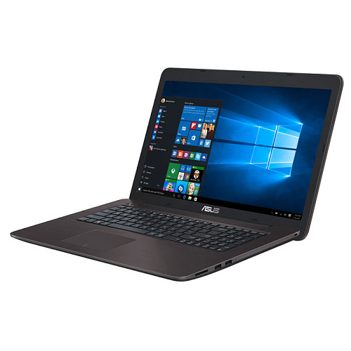 Ноутбук Asus X756UA-TY018T Core i5 6200U/8Gb/1Tb/17.3" HD+/DVD/Win10 Black