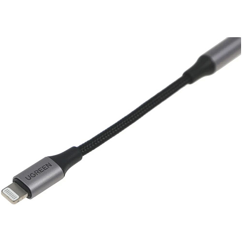 Адаптер Ugreen Lightning to Jack 3.5 для подключения наушников US211 (30756)