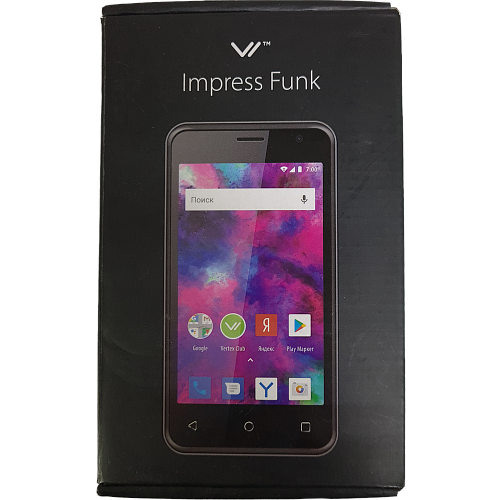 Смартфон Vertex Impress Funk Grafit УЦЕНКА