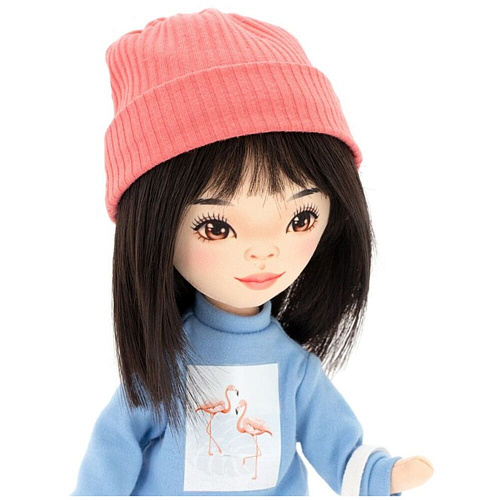 Кукла ORANGE TOYS Sweet Sisters Lilu в голубой толстовке. Спортивный стиль 32 см