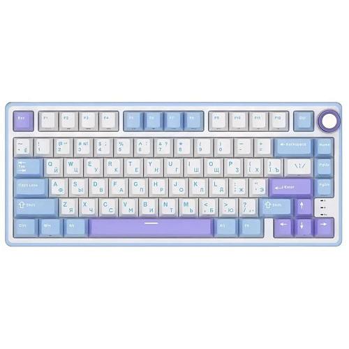 Клавиатура Royal Kludge R75 (RK Silver Switch) RGB (русская раскладка) Taro Milk
