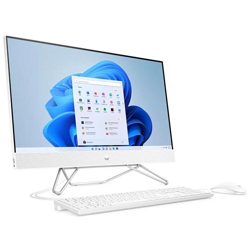 Моноблок HP 27-cb0030ur 27" FullHD AMD Ryzen 5 5500U/16Gb/512Gb SSD/Kb+m/Win11 White