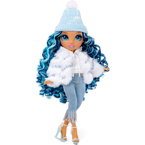 Игровой набор Rainbow High Winter Break Fashion Doll- Skyler Bradshaw (Blue) 574798