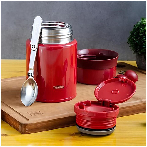 THERMOS Термос для еды TCLD-520 S, бордо, 0,52 л.
