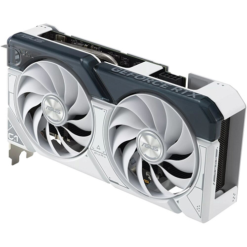 Видеокарта ASUS GeForce RTX 4060 8192Mb, Dual OC 8G White (Dual-RTX4060-O8G-White) 1xHDMI, 3xDP, Ret