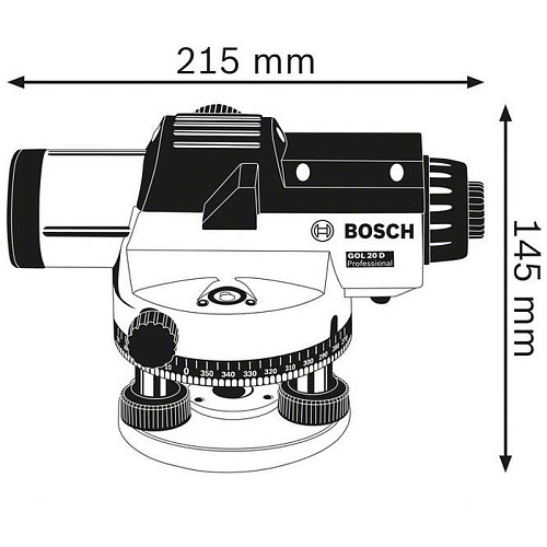 Оптический нивелир Bosch GOL 20 D 0601068400