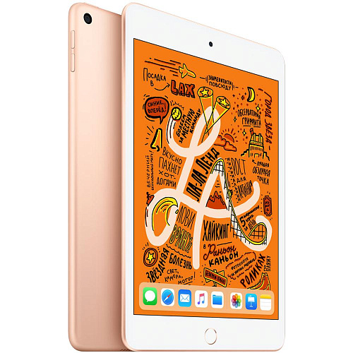 Планшет Apple iPad mini (2019) 64Gb Wi-Fi Gold (MUQY2RU/A) 