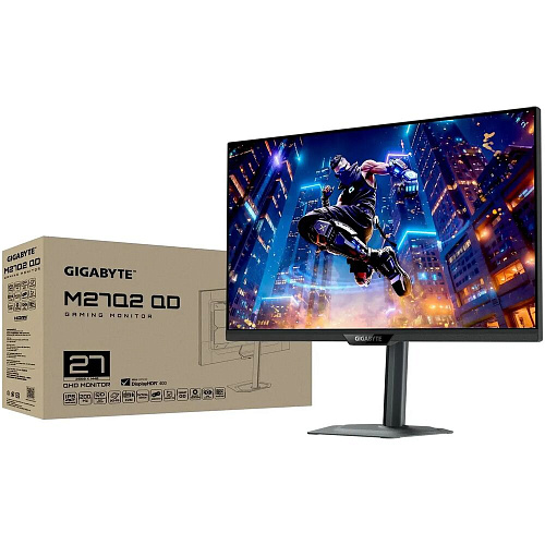 Монитор 27" Gigabyte M27Q2 QD IPS 2560x1440 1ms HDMI, DisplayPort, USB Type-C