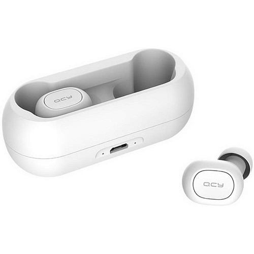 Bluetooth гарнитура QCY T1C White