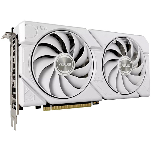 Видеокарта ASUS GeForce RTX 4060 8192Mb, Dual Evo OC 8G White (Dual-RTX4060-O8G-EVO-White) 1xHDMI, 3xDP, Ret