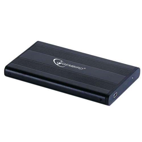 Корпус 2.5" Gembird EE2-U2S-5, SATA-USB2.0 Black УЦЕНКА