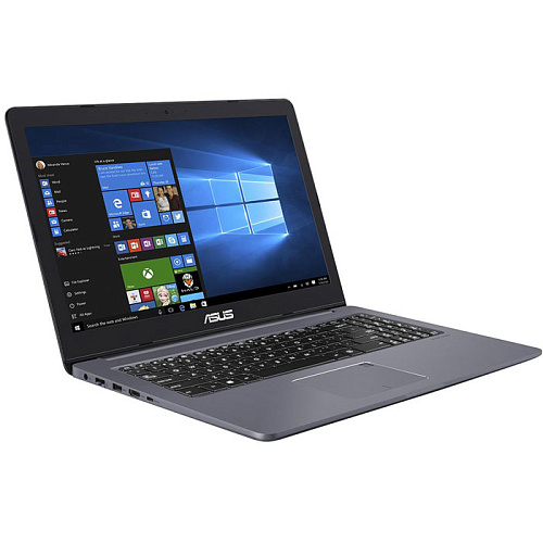 Ноутбук Asus N580VD-FI761 Core i5 7300HQ/8Gb/1Tb+128Gb SSD/NV GTX1050 2Gb/15.6" UHD/DOS Gray