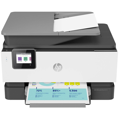 МФУ HP Officejet Pro 9013 1KR49B цветное А4 32ppm с дуплексом, автоподатчиком, LAN и Wi-Fi