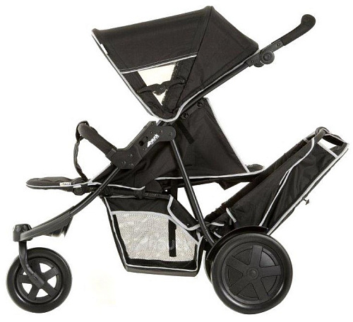 Коляска для двойни Hauck Freerider SH-12 (black)