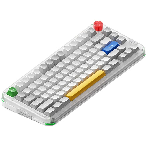 Клавиатура беспроводная Nuphy Kick75 Wireless (Blush Max Switch) RGB (русская раскладка) Tape Grey