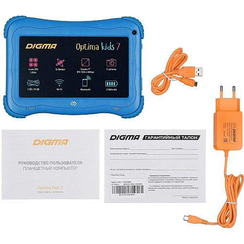 Планшет Digma Optima Kids 7 голубой
