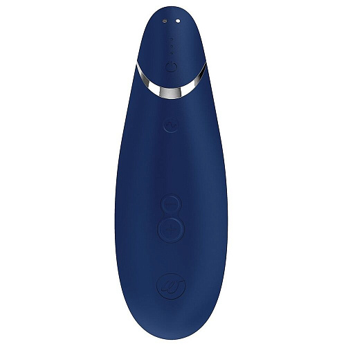 Стимулятор клитора Womanizer Premium синий