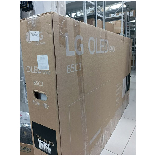 Телевизор 65" LG OLED65C3RLA (4K UHD 3840x2160, Smart TV) титан УЦЕНКА
