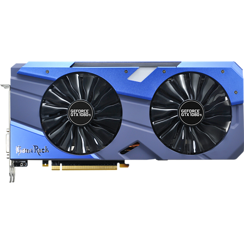 Видеокарта Palit GeForce GTX 1080 Ti GameRock Premium Edition 11264Mb, NEB108TH15LC-1020G 1xHDMI, DVI, 3xDP Ret