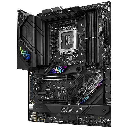 Материнская плата ASUS ROG Strix B760-F Gaming WiFi B760 Socket-1700 4xDDR5, 4xSATA3, RAID, 3xM.2, 2xPCI-E16x, 7xUSB3.2, 1xUSB3.2 Type C, DP, HDMI, WiFi, 2.5Glan, ATX