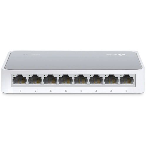 Коммутатор TP-LINK TL-SF1008D неуправляемый 8 портов 10/100Мбит/с