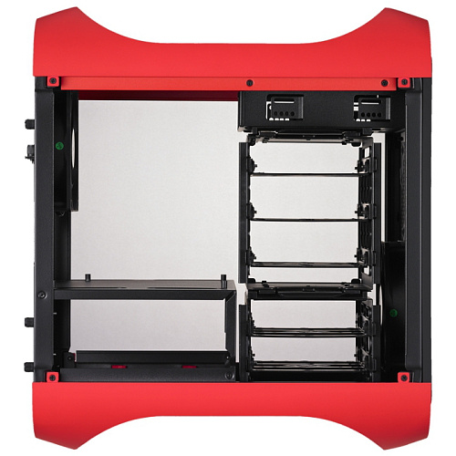 Корпус MiniITX BitFenix Prodigy BFC-PRO-300-RRXKR-RP Red