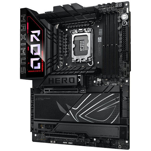 Материнская плата ASUS ROG Maximus Z890 Hero Z890 Soc-1851 4xDDR5, 4xSATA3, RAID, 6хM.2, 4xPCI-E16x, 9xUSB3.2, 2xUSB3.2 Type C, DP, HDMI, WiFi, 2xGlan, ATX