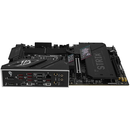 Материнская плата ASUS ROG Strix B850-E Gaming WiFI B850 Socket AM5 4xDDR5, 4xSATA3, RAID, 5xM.2, 2xPCI-E16x, 6xUSB3.2, 2xUSB3.2 Type C, DP, HDMI, WiFi, 5Glan, ATX