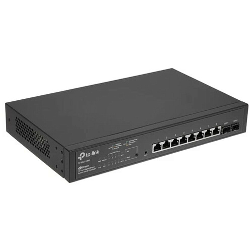 Коммутатор TP-LINK SG2210MP управляемый 8 портов 10/100/1000Мбит/с 8хPoE+