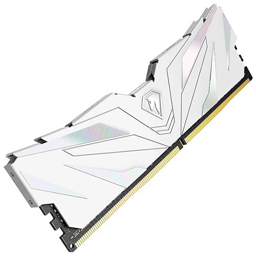 Модуль памяти DIMM 8Gb DDR4 PC25600 3200MHz Netac Shadow II (NTSWD4P32SP-08W) White