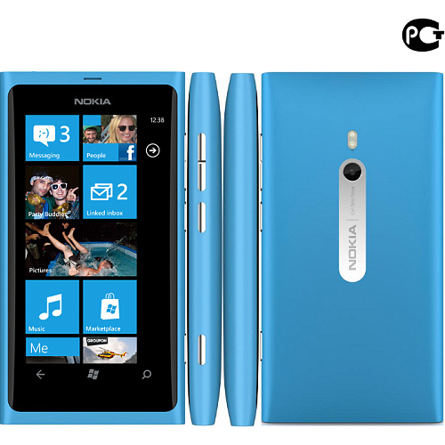 Смартфон Nokia Lumia 800 Cyan