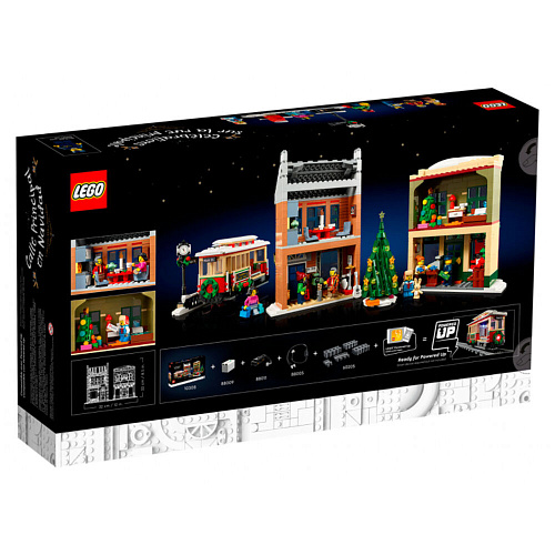 LEGO Icons Главная Рождественская улица 10308