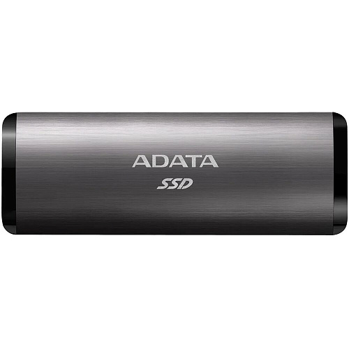 Внешний SSD-накопитель 512Gb A-DATA SE760 ASE760-512GU32G2-CTI (SSD) USB 3.1 Type C tinanium