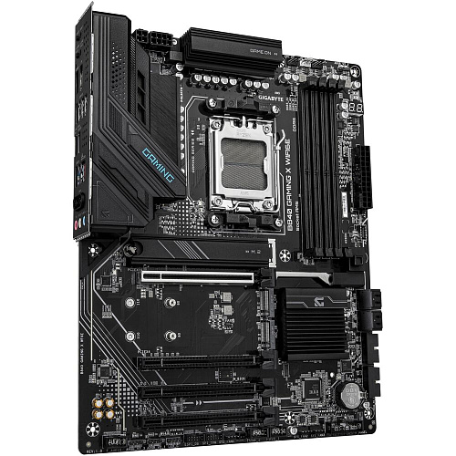 Материнская плата Gigabyte B840 Gaming X WiFi6E Socket-AM5 AMD B840 4xDDR5, 4xSATA3, RAID, 3xM.2, 4xPCI-E16x, 3xUSB3.2, 1xUSB3.2 Type C, DP, HDMI, WiFi, 2.5Glan ATX