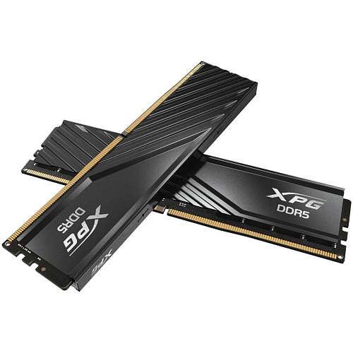 Модуль памяти DIMM 32Gb 2х16Gb DDR5 PC48000 6000MHz ADATA XPG Lancer Blade Black (AX5U6000C4816G-DTLABBK)