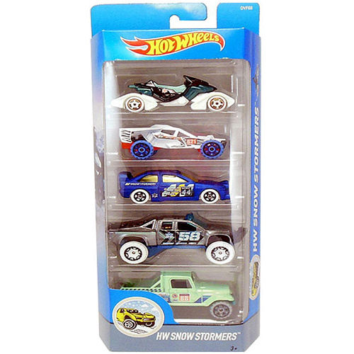 Hot Wheels 1806 Подарочный набор из 5 машинок (HW Snow Stormers)