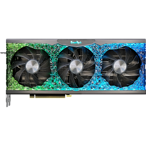 Видеокарта Palit GeForce RTX 3070 8192Mb, GameRock OC (NE63070H19P2-1040G) 1xHDMI, 3xDP, Ret