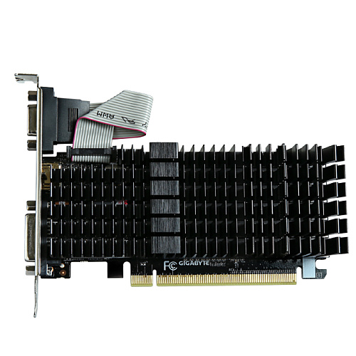 Видеокарта Gigabyte GeForce GT 710 2048Mb, GV-N710SL-2GL DVI, HDMI, VGA, HDCP, LP УЦЕНКА