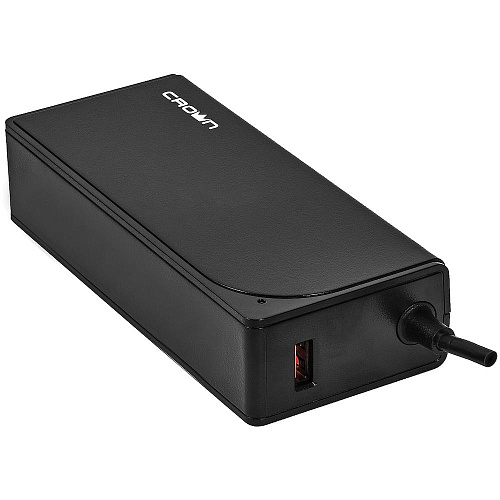 Адаптер питания от сети Crown CMLC-3306 для ноутбуков 65Вт, type-C Power Delivery
