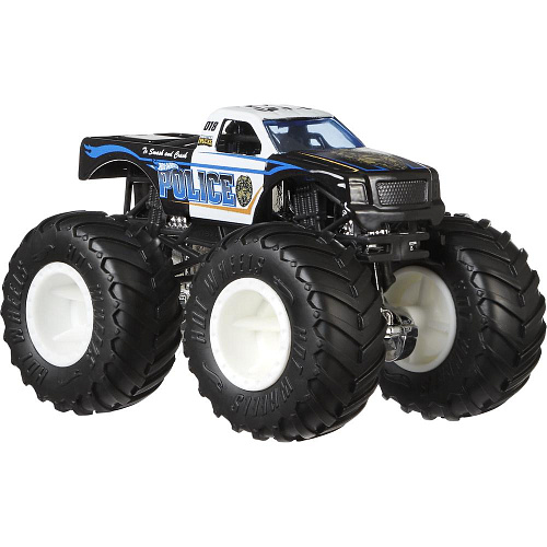 Mattel Hot Wheels Базовый Монстр трак 1:64 FYJ44 Police 26/75