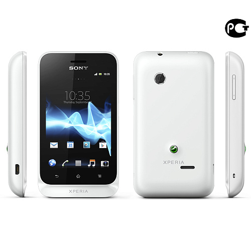 Смартфон Sony ST21i Xperia Tipo White