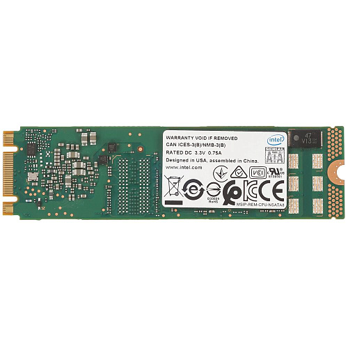 Внутренний SSD-накопитель 480Gb Intel SSDSCKKB480G801 M.2 SATA3 D3-S4510