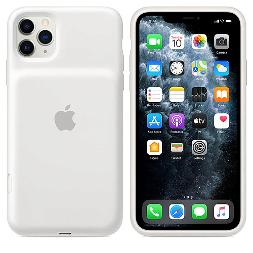 Чехол с аккумулятором для iPhone 11 Pro Max Apple Smart Battery Case White MWVQ2ZM/A