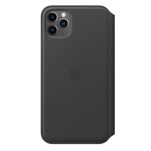 Чехол для Apple iPhone 11 Pro Max Leather Folio Black